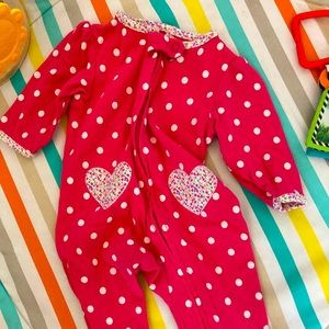 Child of Mine 0-3 months zip up pajamas